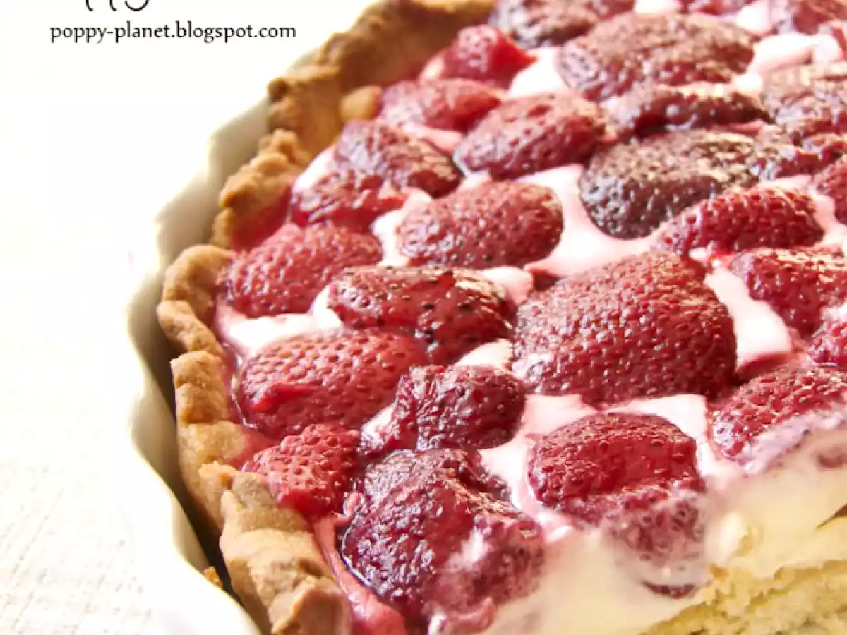 Tarta cu capsuni si crema mascarpone - poza 15