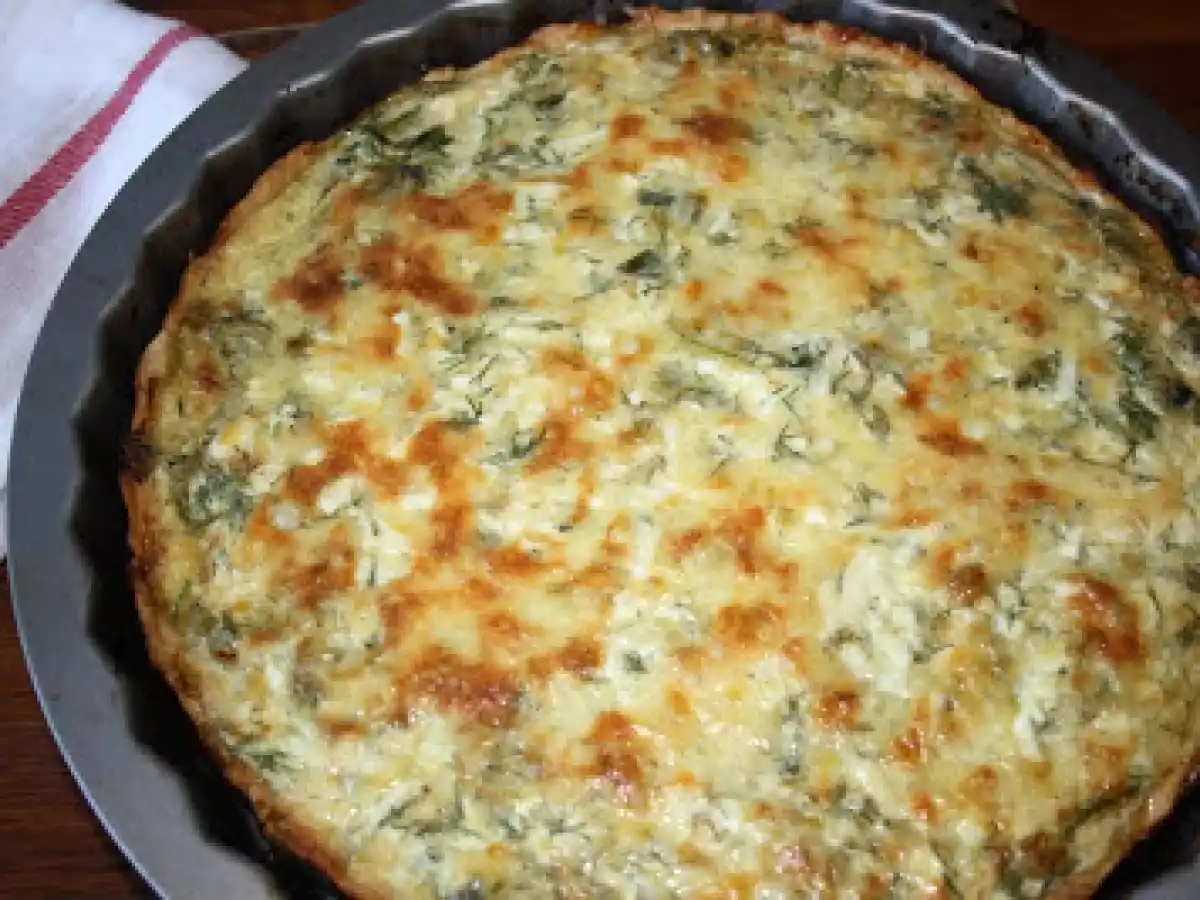 Tarta cu ceapa verde - poza 3