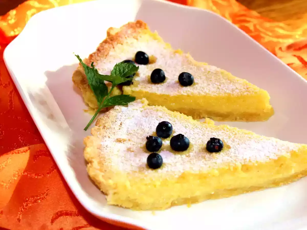 Tarta cu crema de lamaie (reteta video)