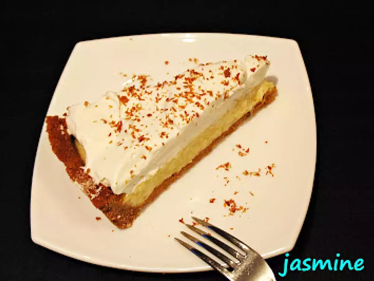 Tarta cu crema de nuca de cocos