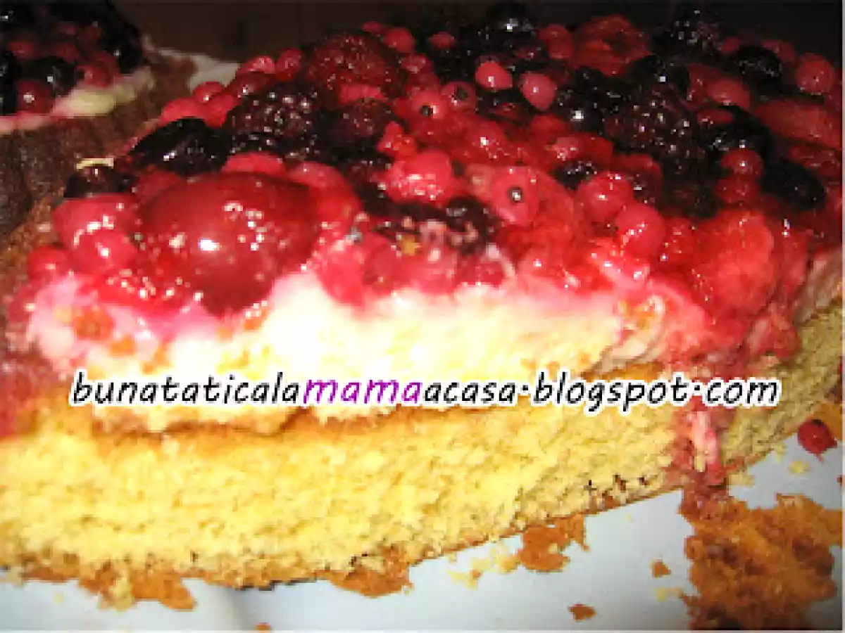 Tarta cu fructe de padure - poza 2