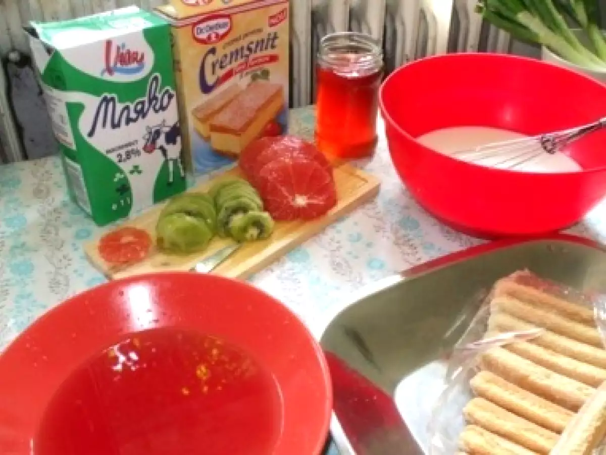 Tarta cu fructe rapida - poza 2