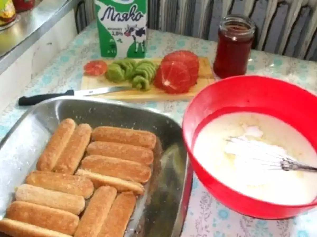 Tarta cu fructe rapida - poza 3