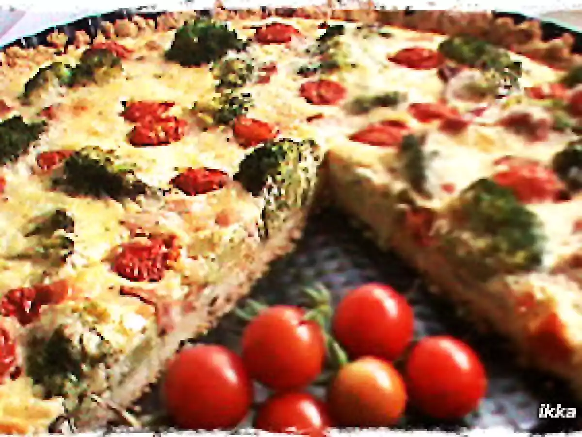 Tarta cu legume si bacon - poza 4