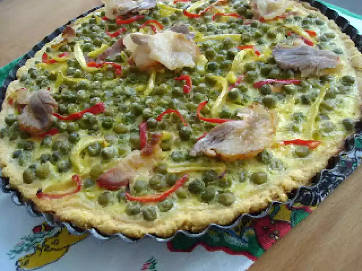 Tarta cu malai si mazare - poza 2