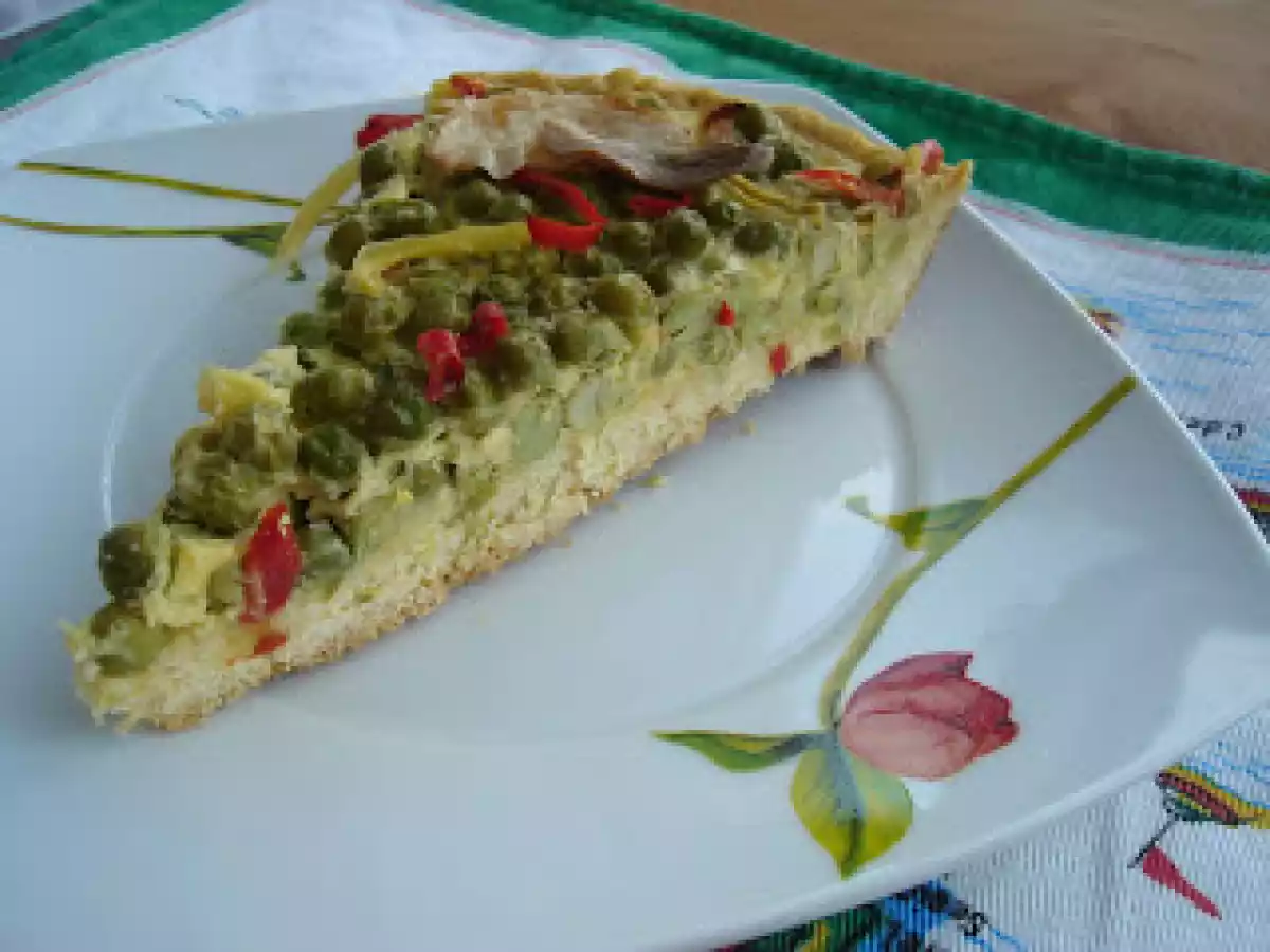 Tarta cu malai si mazare - poza 3