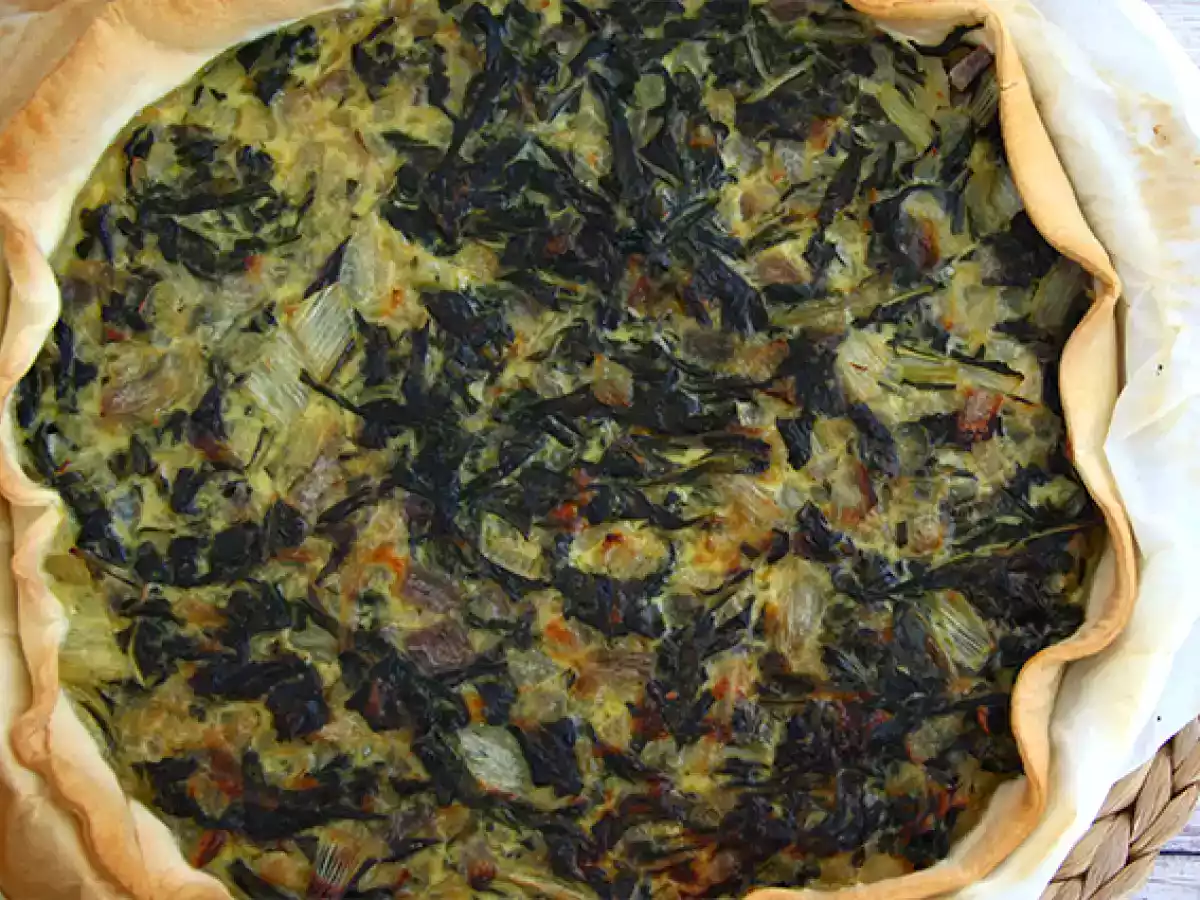 Tarta cu mangold si branza rasa - poza 5