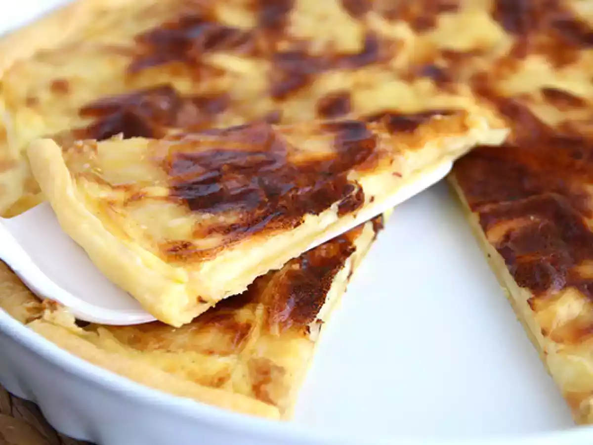 Tarta cu Maroilles - poza 2