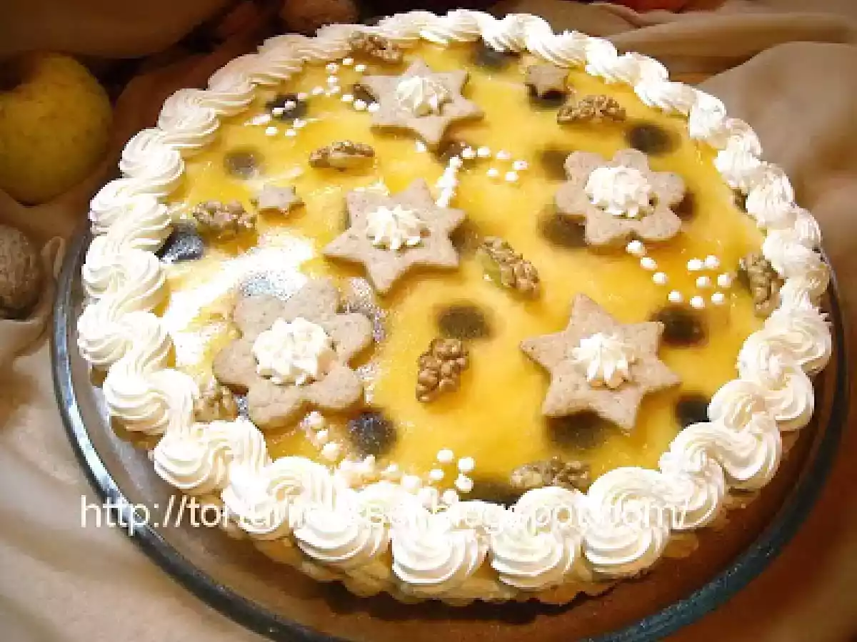 Tarta cu mascarpone si jeleu de mere - poza 3