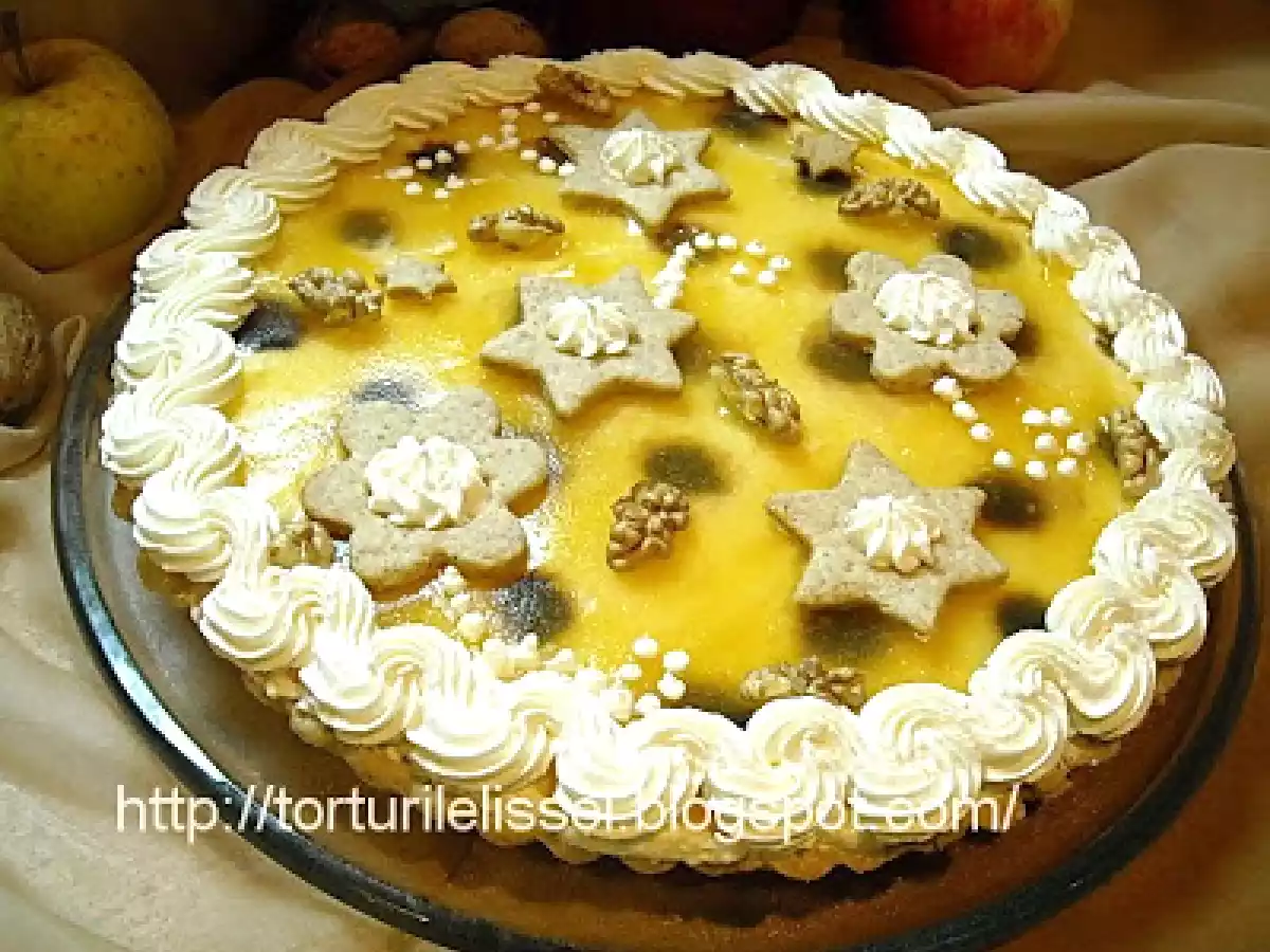 Tarta cu mascarpone si jeleu de mere - poza 5