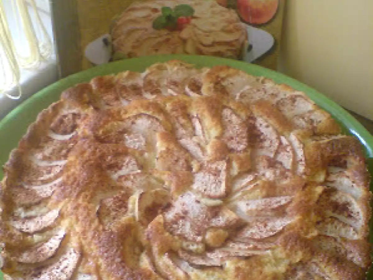 Tarta cu mere si portocale