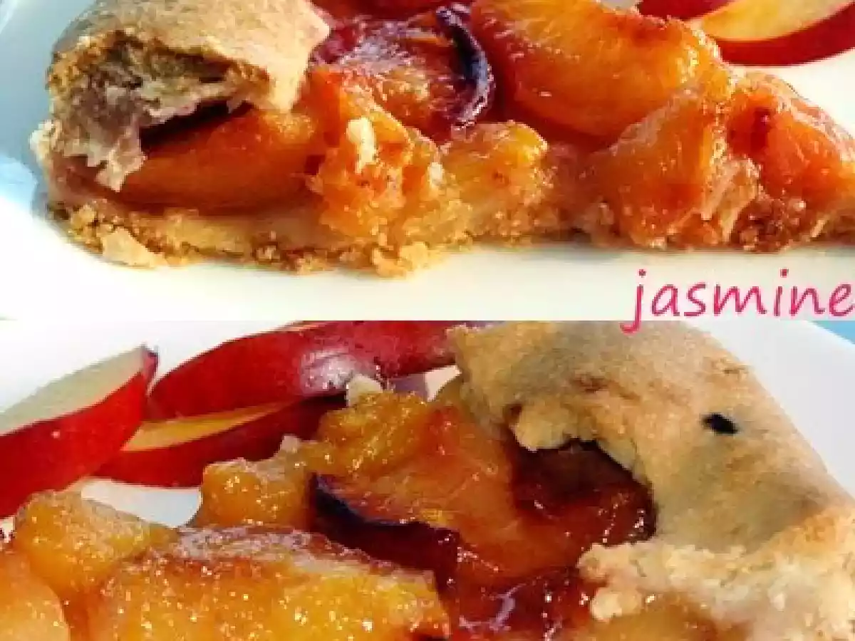 Tarta cu nectarine sau piersici. - poza 5