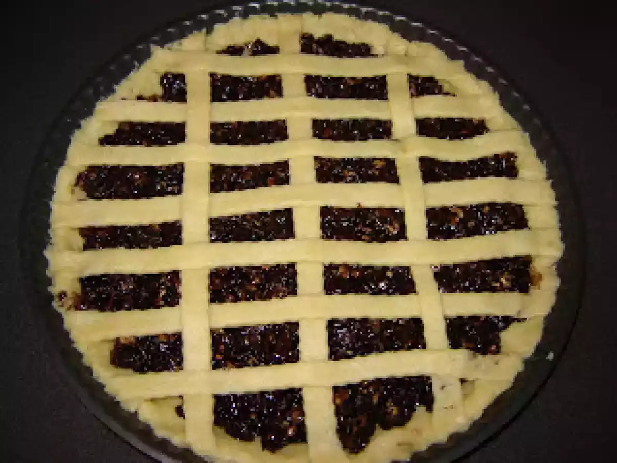 Tarta cu nuci si ciocolata