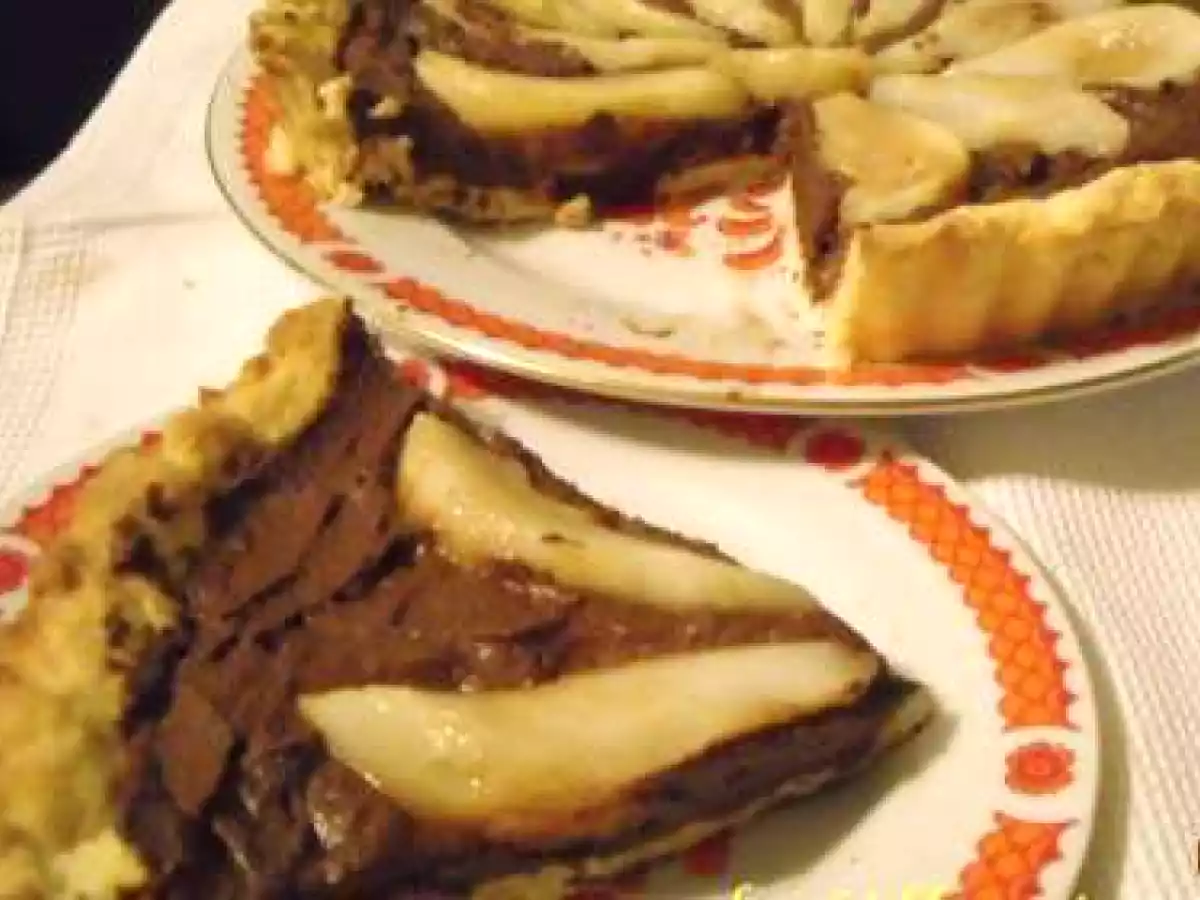 Tarta cu pere si ciocolata - poza 2