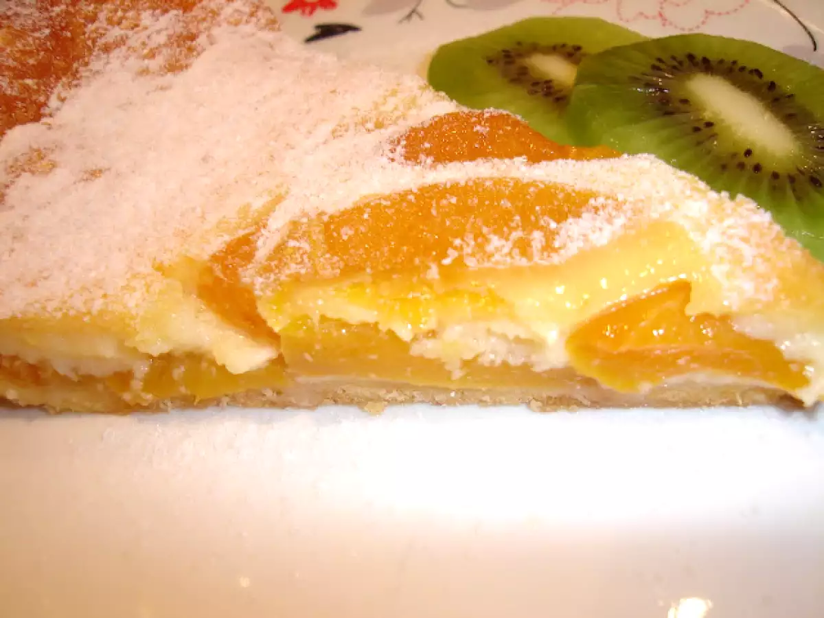 Tarta cu piersici