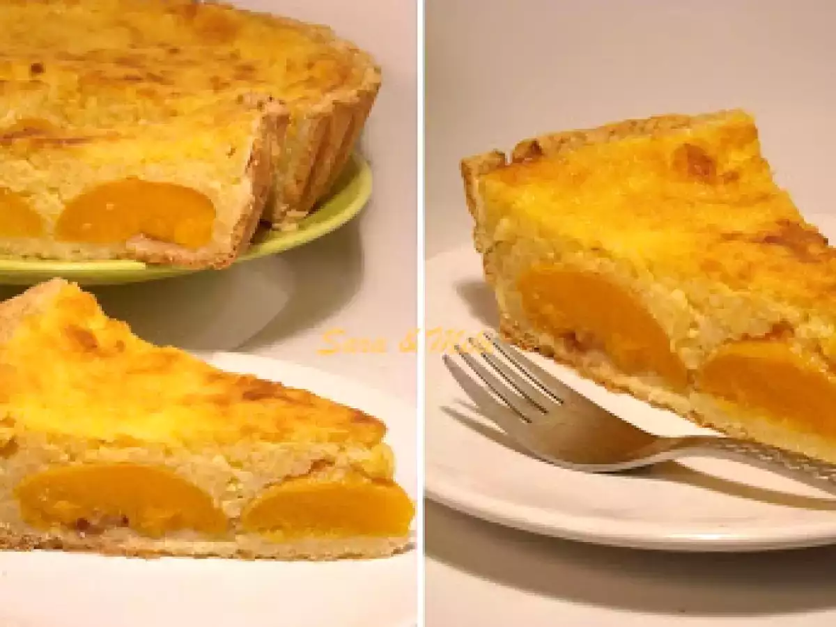 Tarta cu piersici si budinca de orez - poza 2