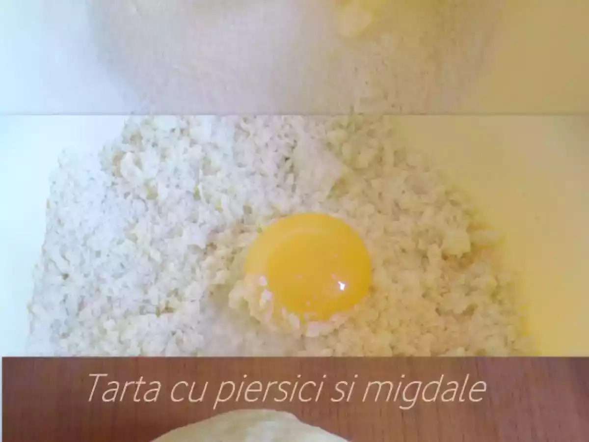 Tarta cu piersici si migdale - poza 3