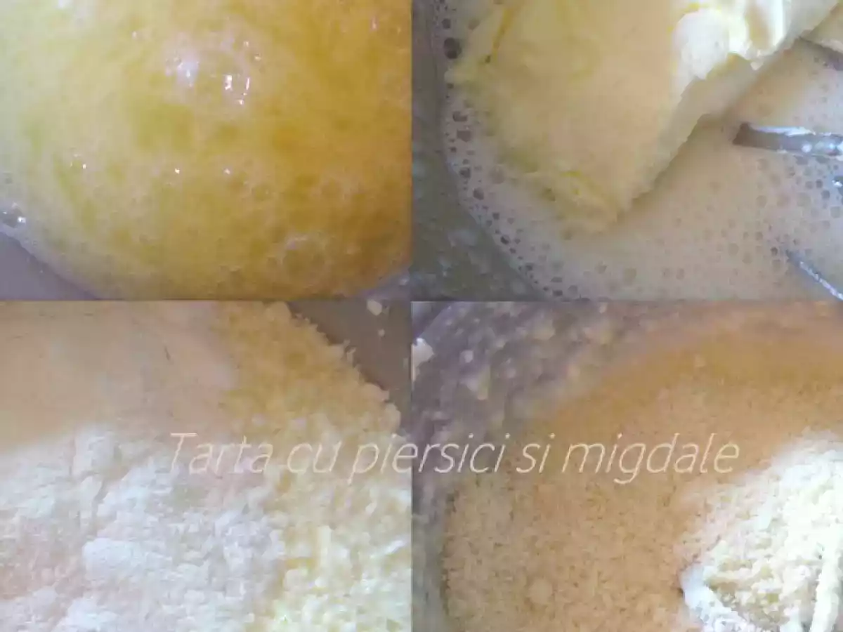 Tarta cu piersici si migdale - poza 4