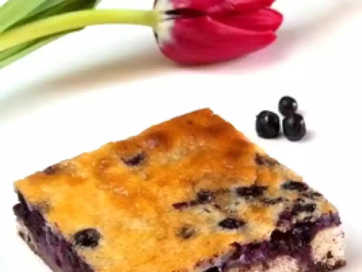 Tarta cu piscoturi si fructe de padure