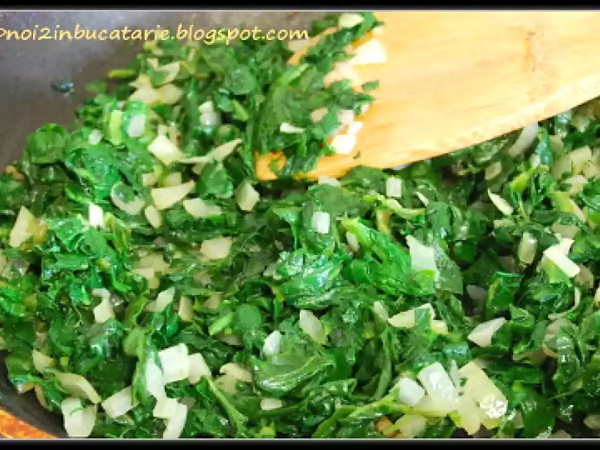 Tarta cu spanac si telemea - poza 3