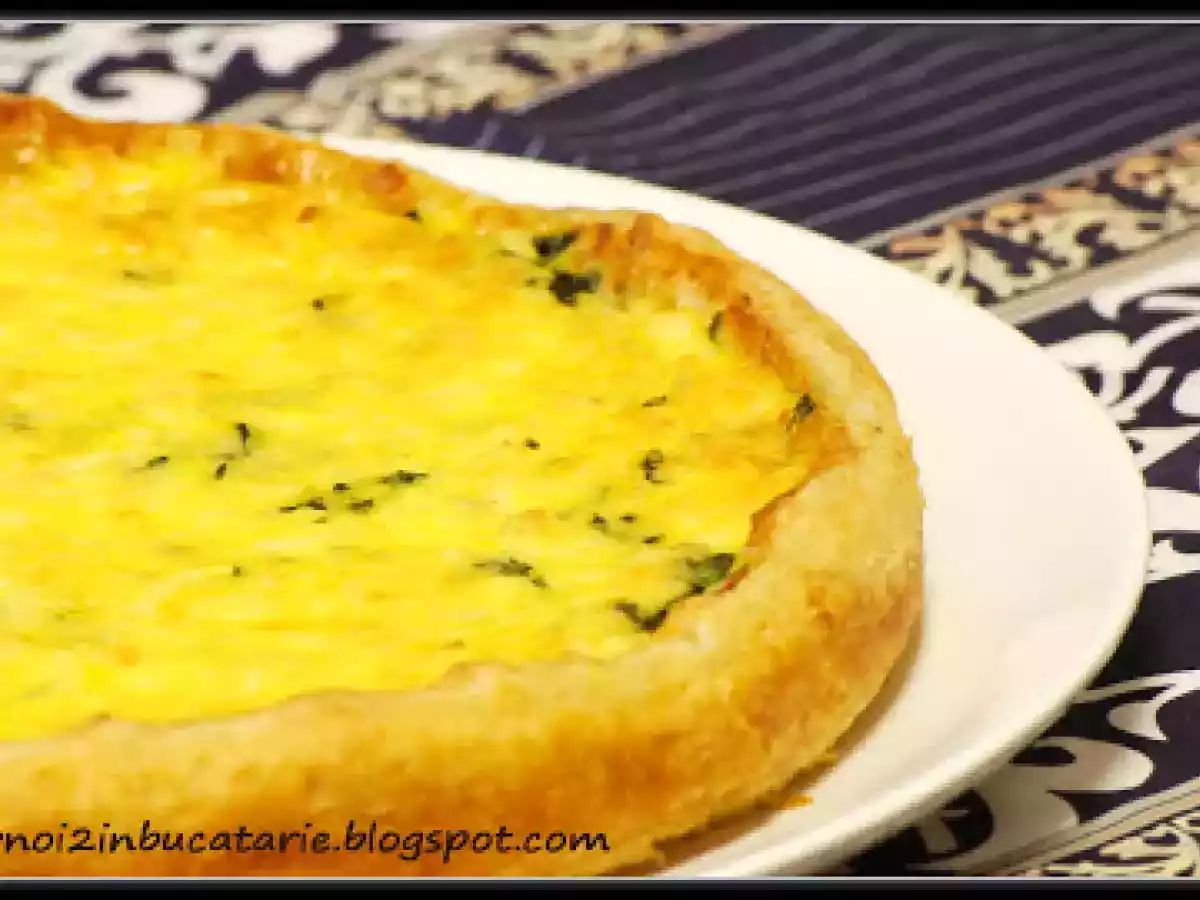 Tarta cu spanac si telemea - poza 5