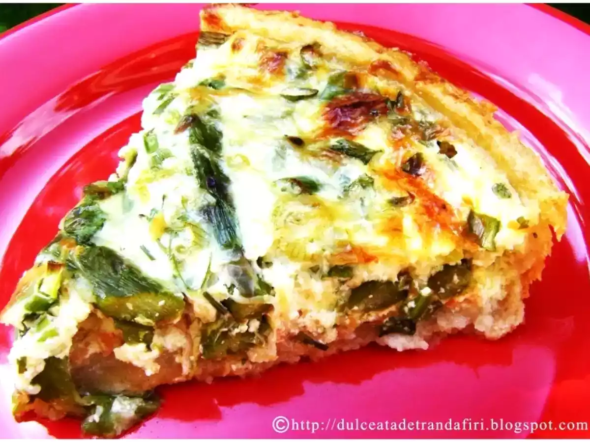 Tarta cu sparanghel si somon fumé - poza 2