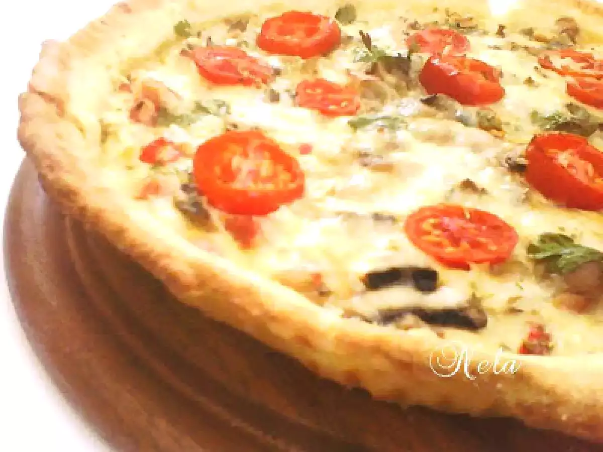 Tarta cu sunca si ciuperci - poza 3