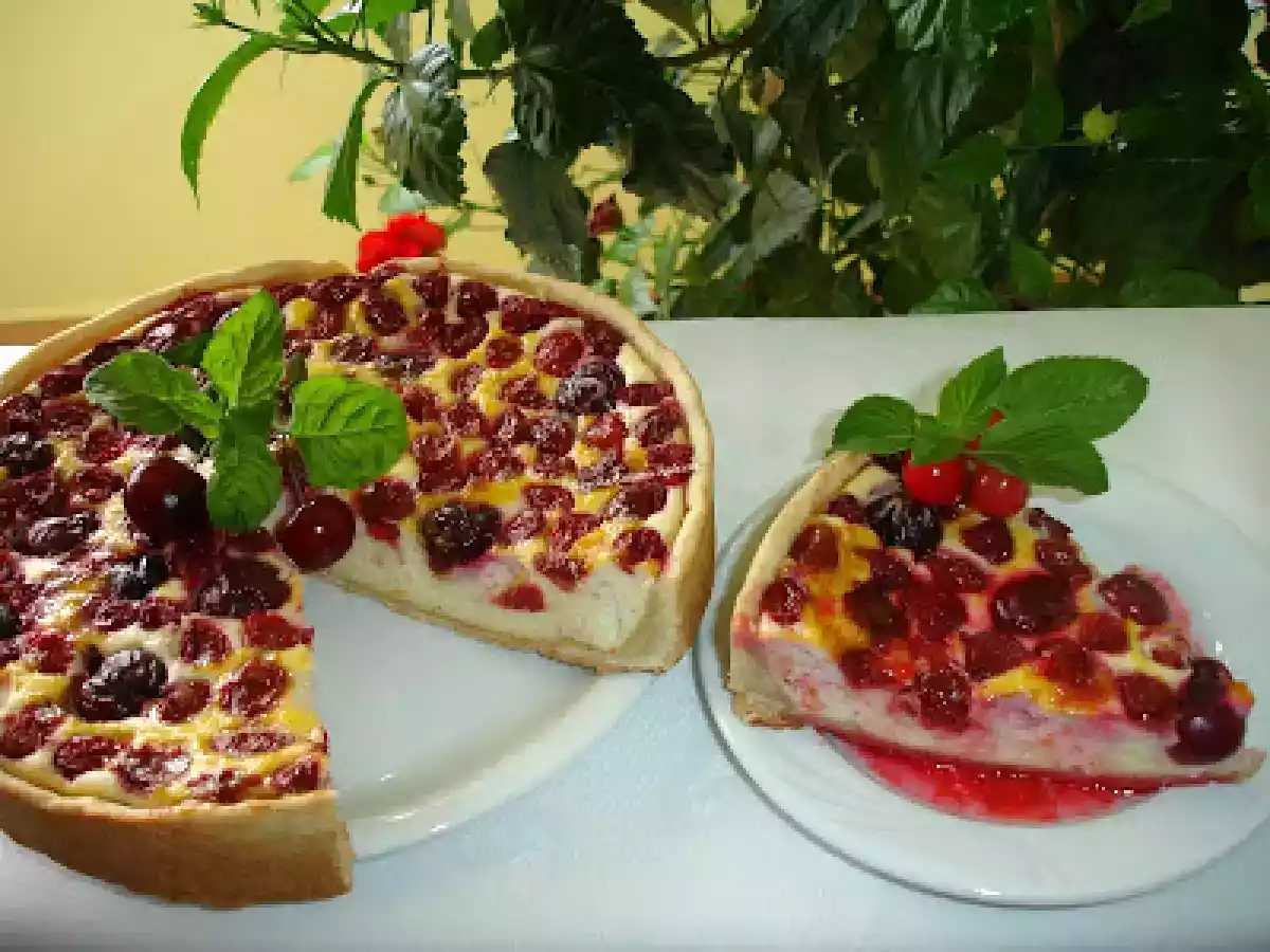 Tarta cu visine - poza 4