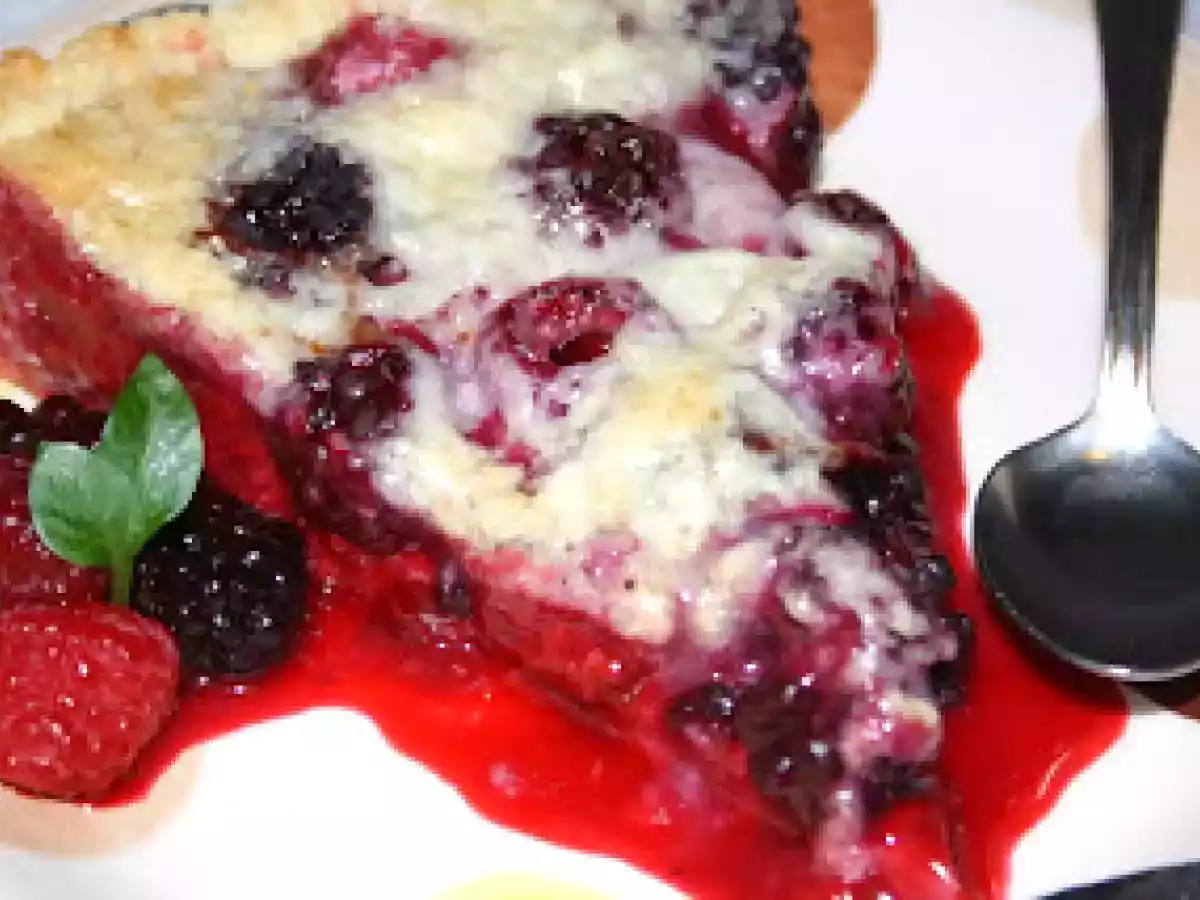 Tarta cu Zmeura si Mure