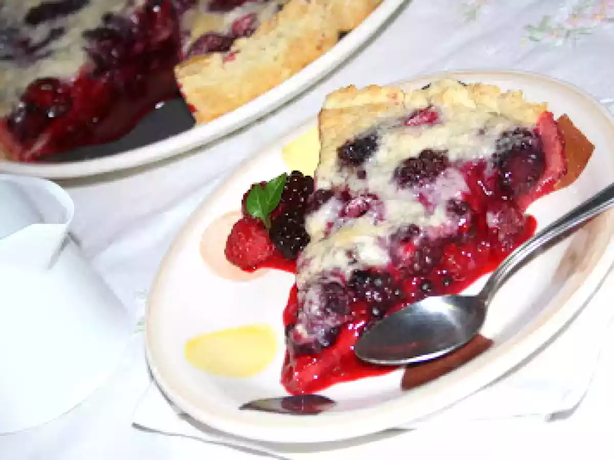 Tarta cu Zmeura si Mure - poza 3