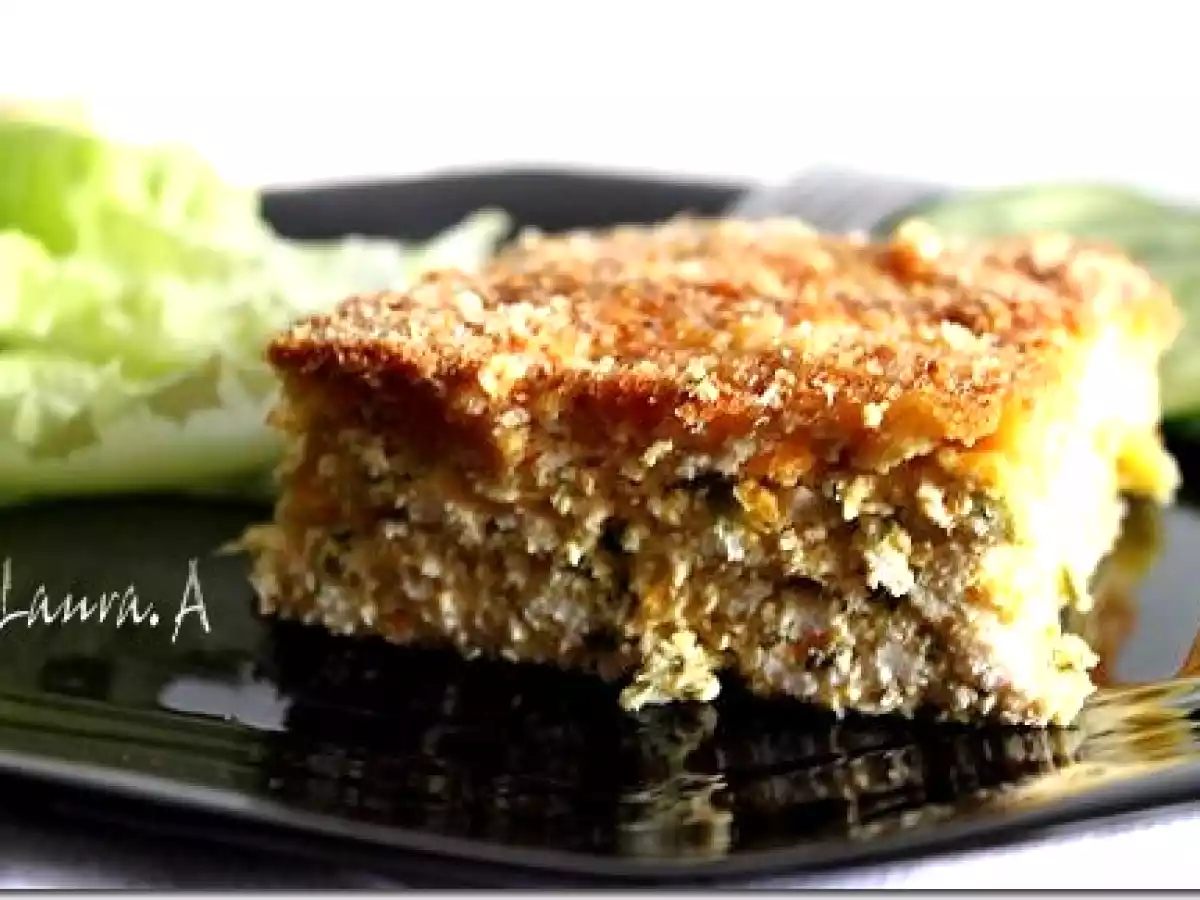 Tarta de carne cu dovlecei