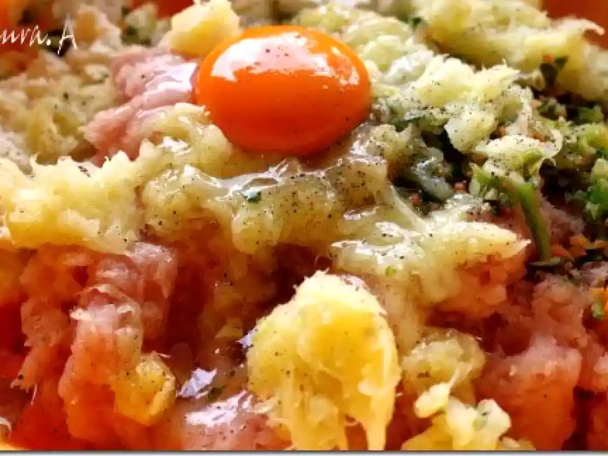 Tarta de carne cu dovlecei - poza 2