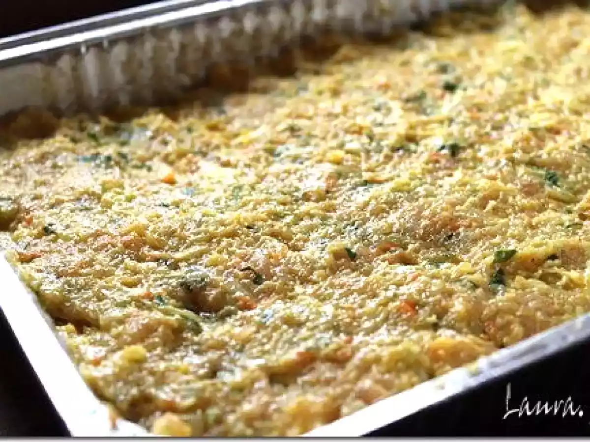 Tarta de carne cu dovlecei - poza 3