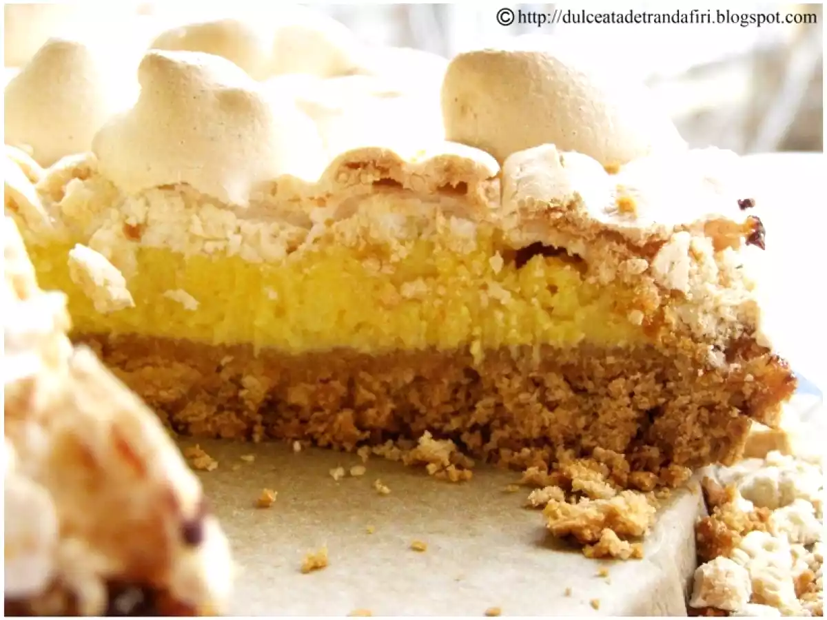 Tarta de lamaie cu bezea - poza 2