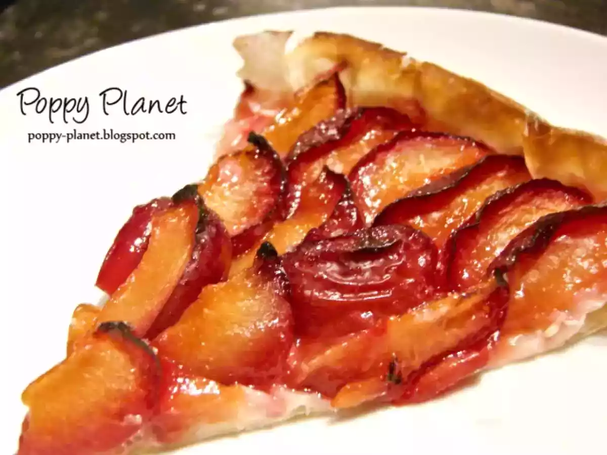 Tarta frantuzeasca cu prune