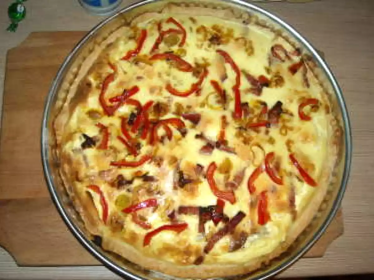 Tarta Quiche Lorraine - poza 2