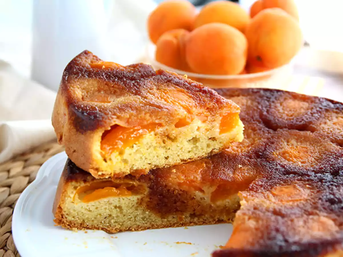 Tarta rasturnata cu caise - poza 2