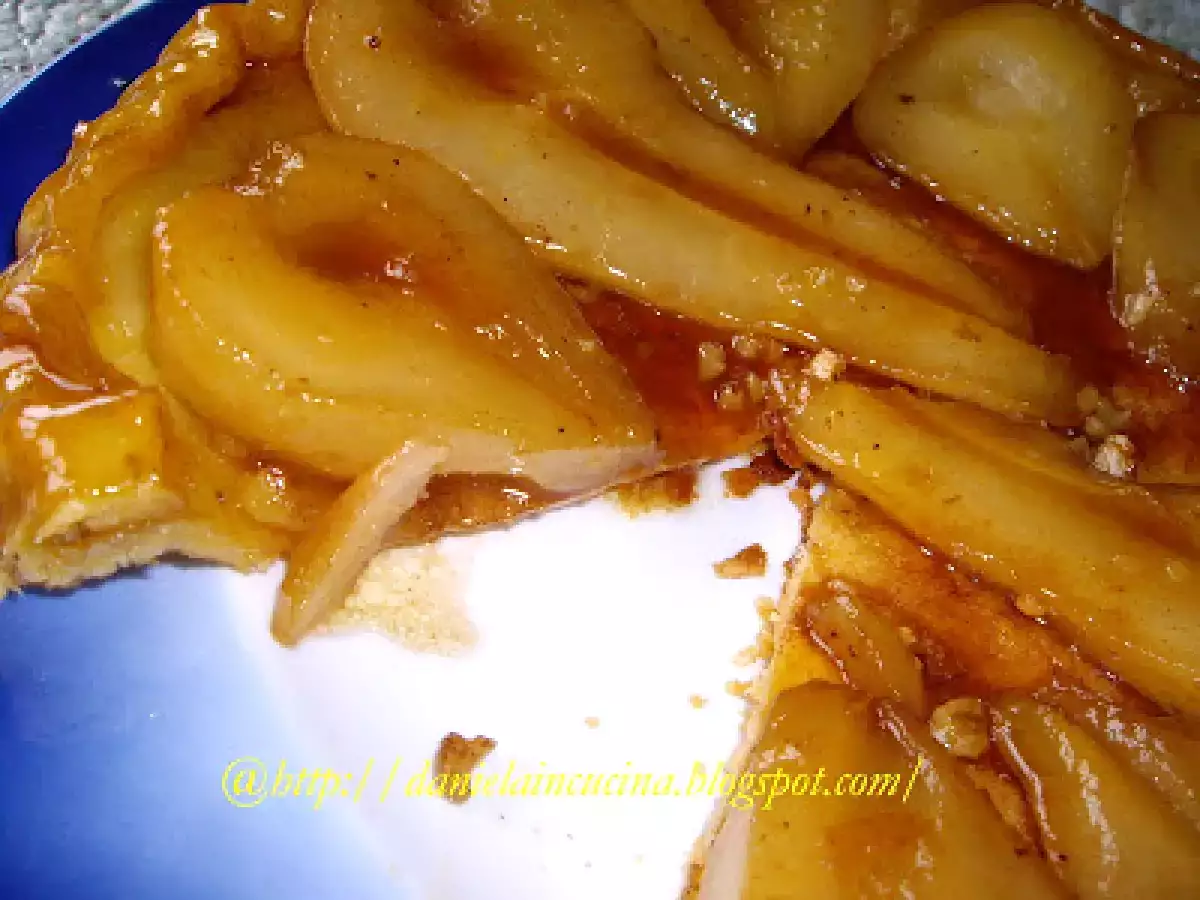 Tarta tatin cu pere/Torta tatin alle pere - poza 8