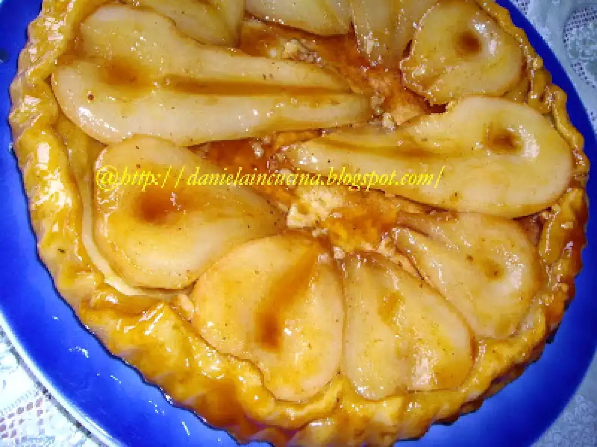 Tarta tatin cu pere/Torta tatin alle pere - poza 9