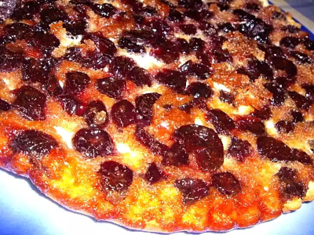 Tarta tatin cu visine