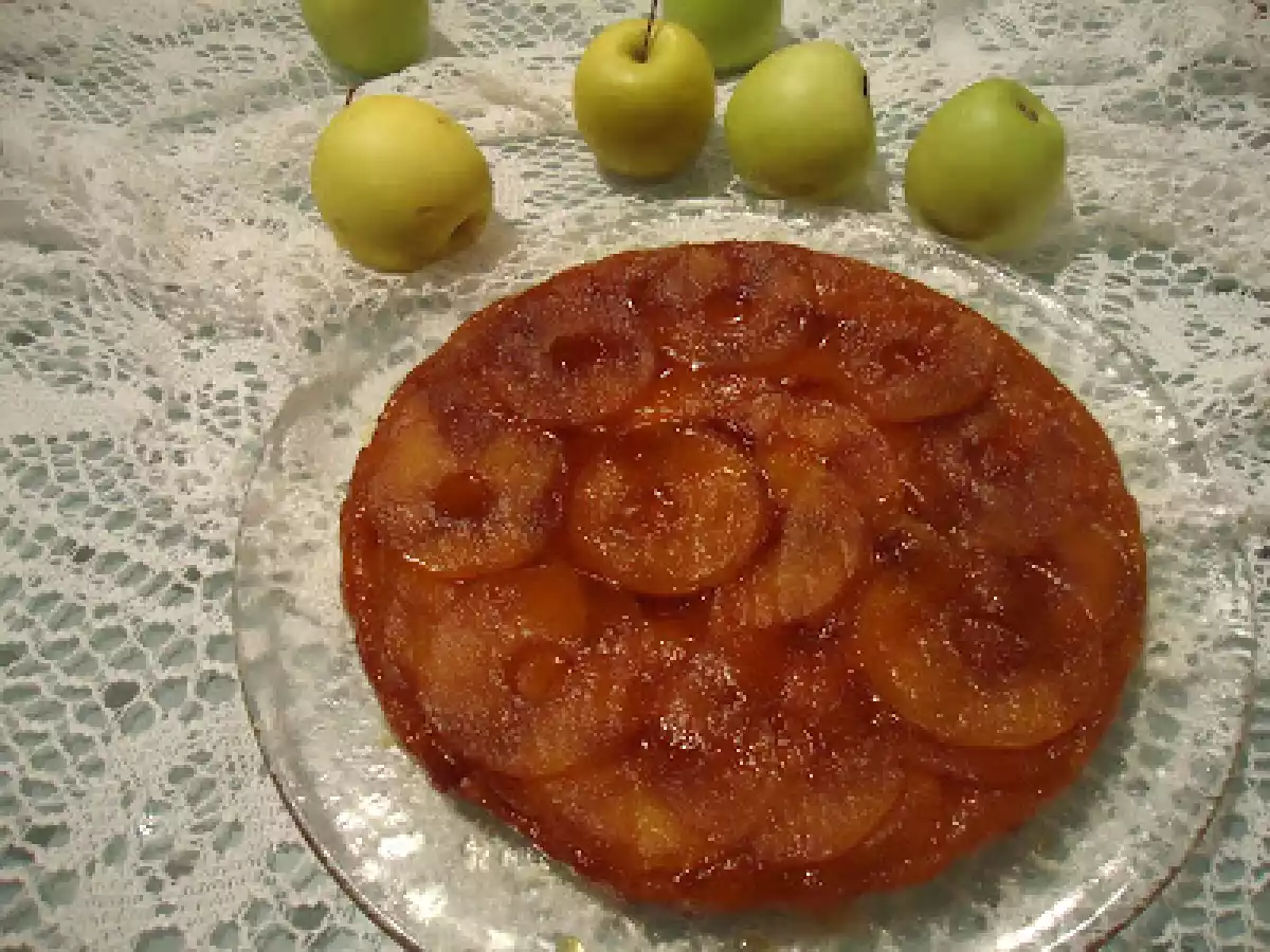 Tarta tatin de post