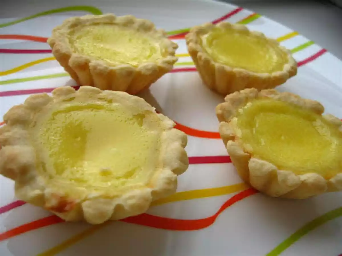Tarte chinezesti cu crema de ou