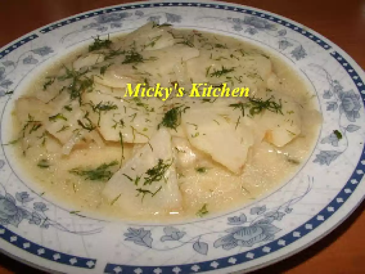 Telina cu sos de mustar - de post