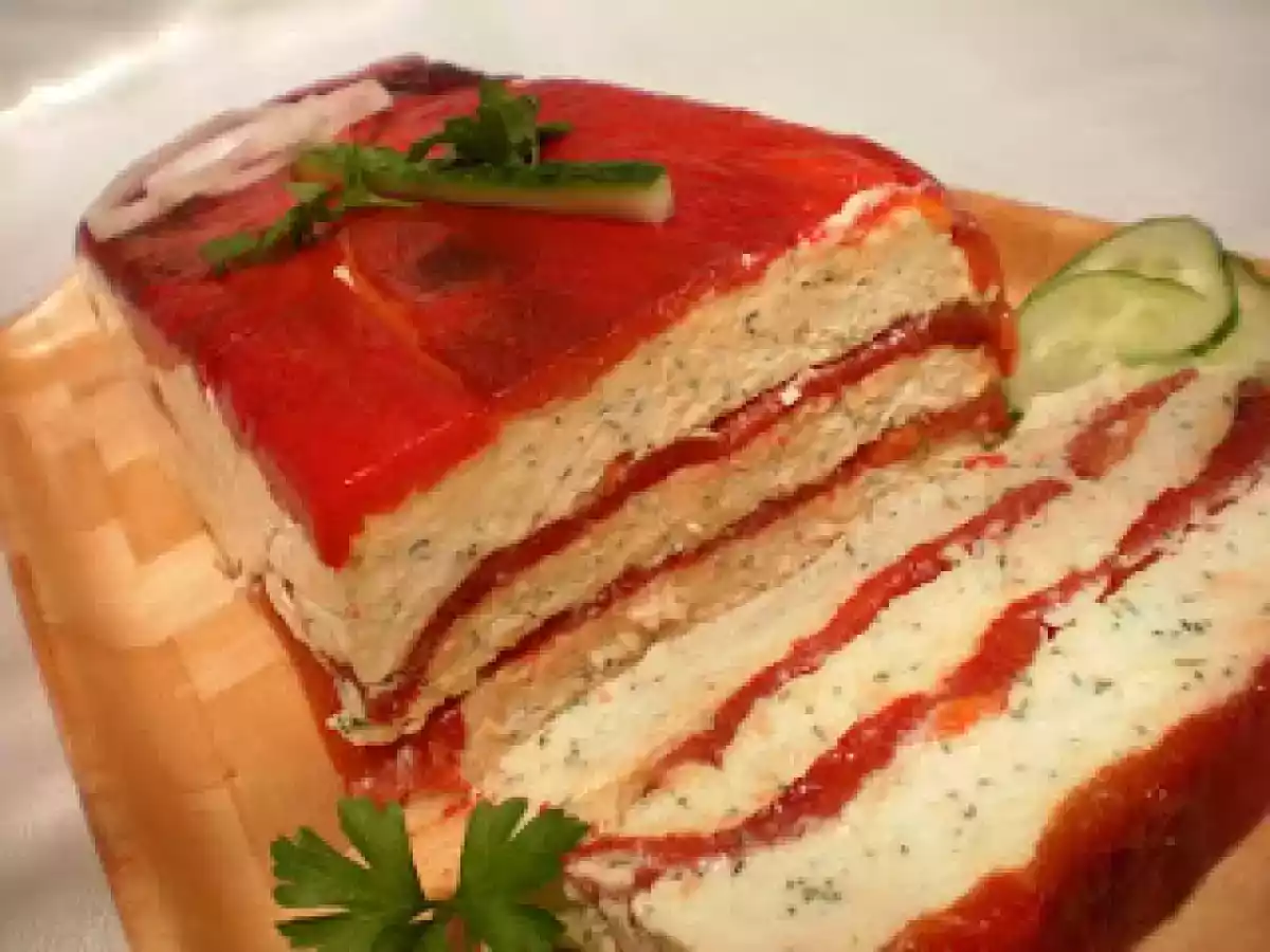 Terina de ardei si pasta de branza - poza 2