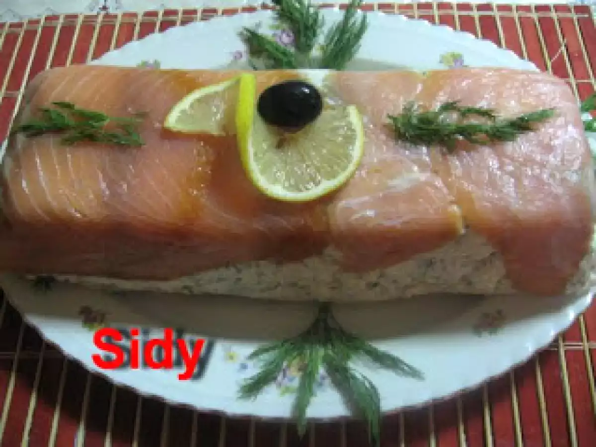 Terina de branza cu somon - poza 2