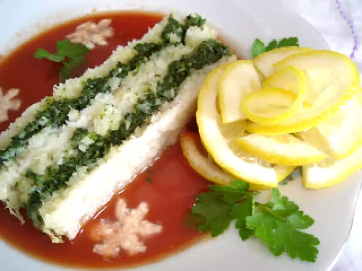 Terina de peste cu spanac - poza 2