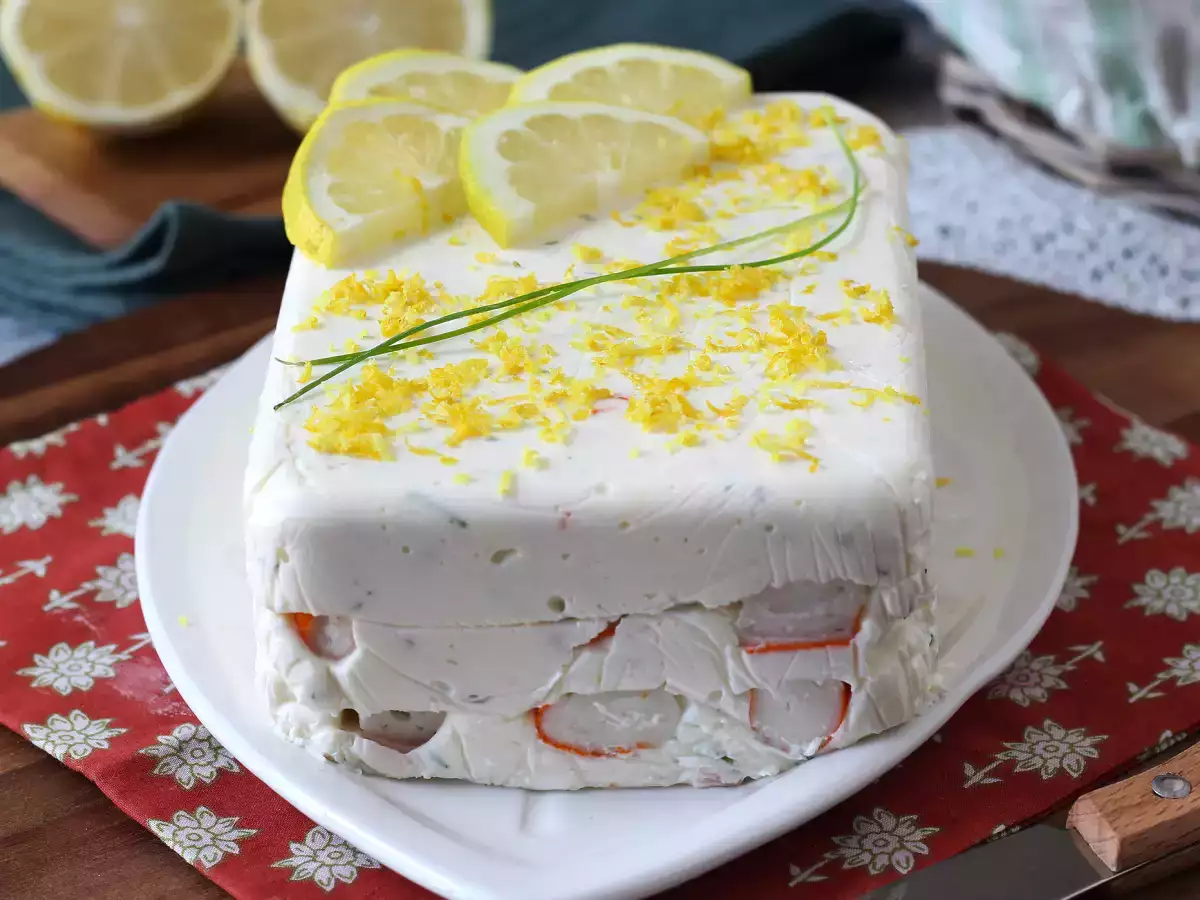 Terină de surimi fără gătire: un aperitiv rece, ușor de preparat și perfect pentru vară - poza 6