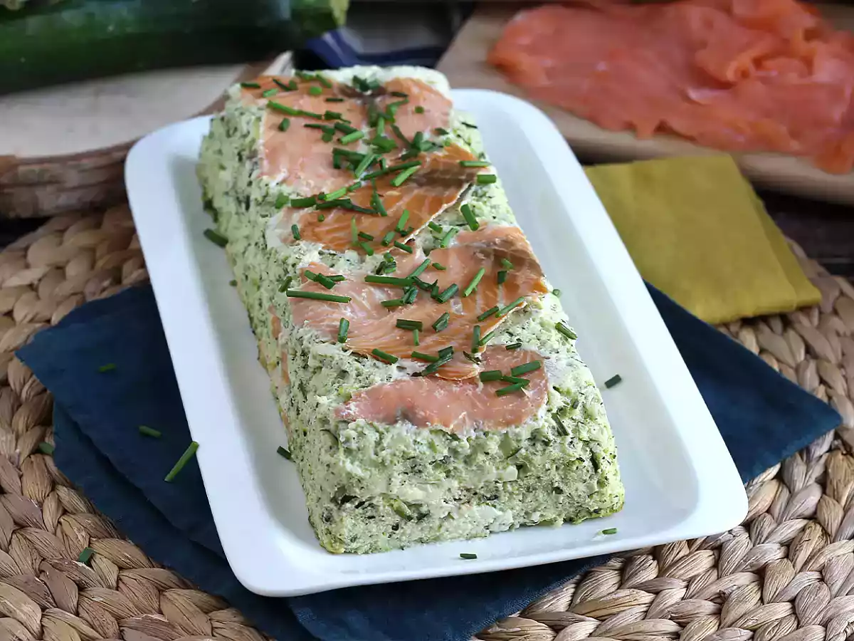 Terrine de dovlecei si somon afumat - poza 5