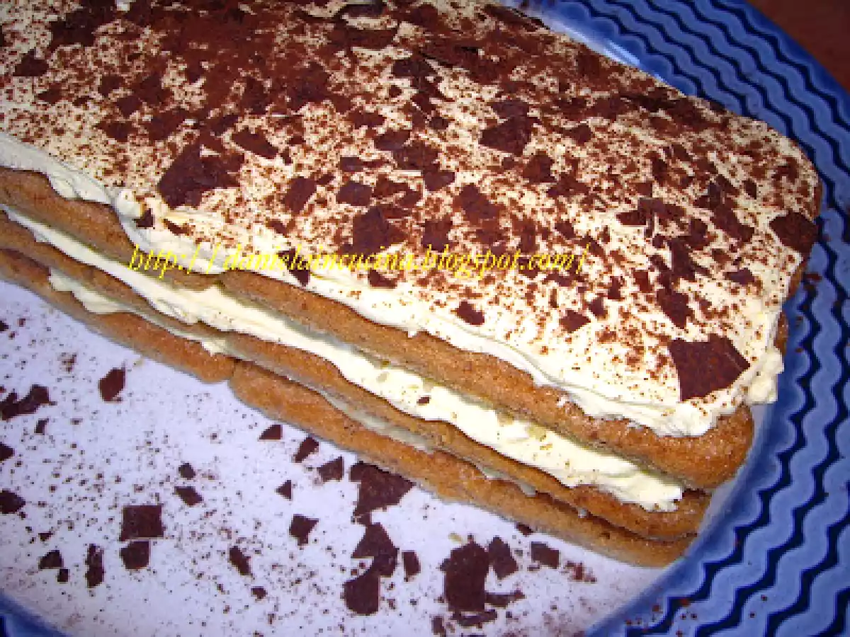 Tiramisu cu mascarpone