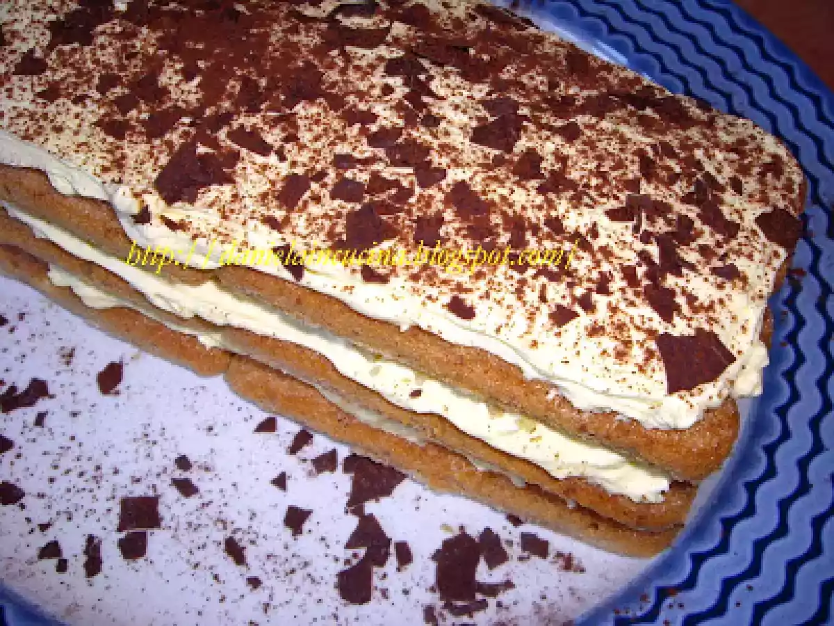 Tiramisu cu mascarpone
